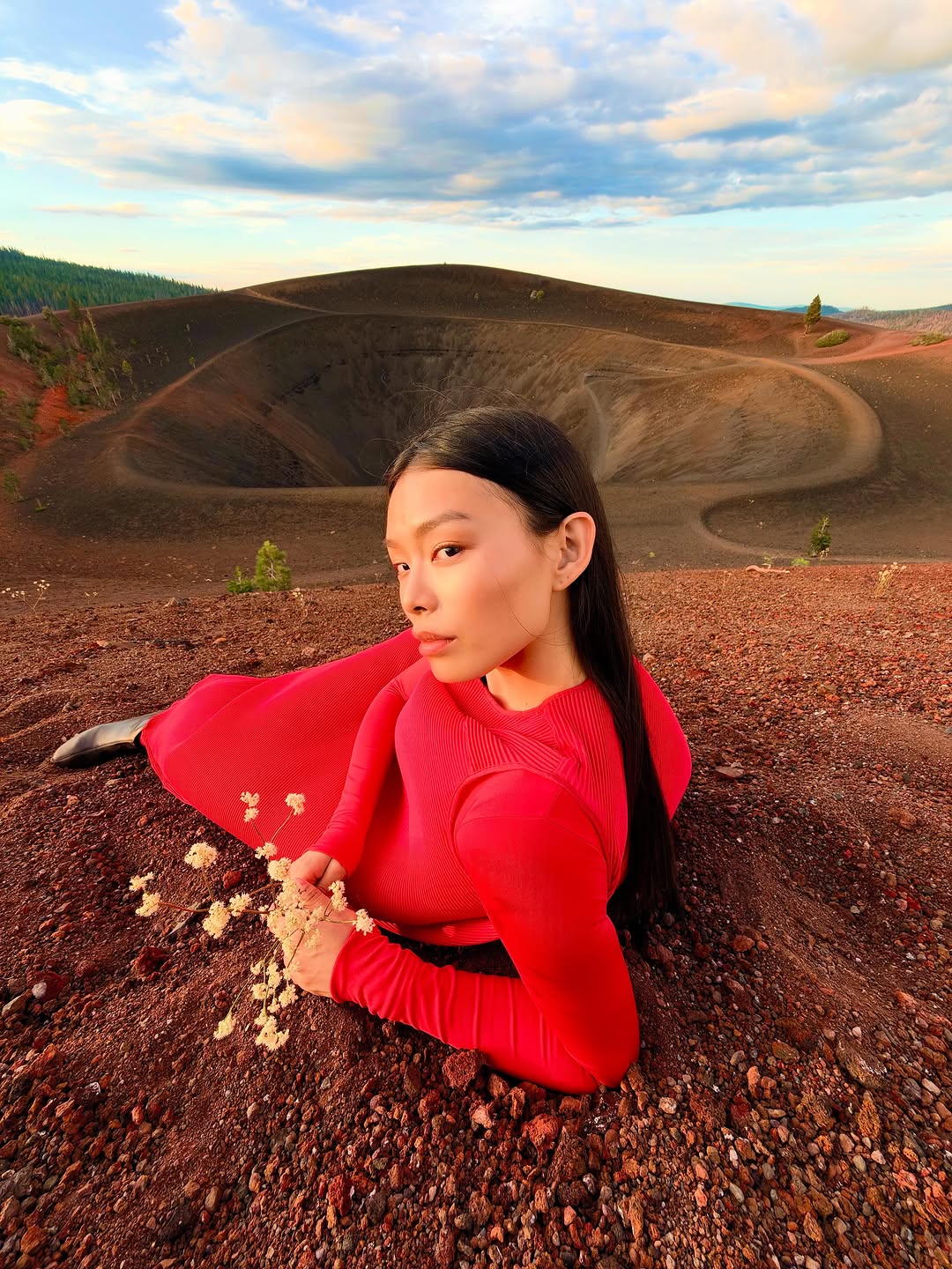 Shot on iPhone Duo: a sample photograph from Apple's own account, taken with the foldable whose camera is now its best advertisement, because the phone itself is out of stock.