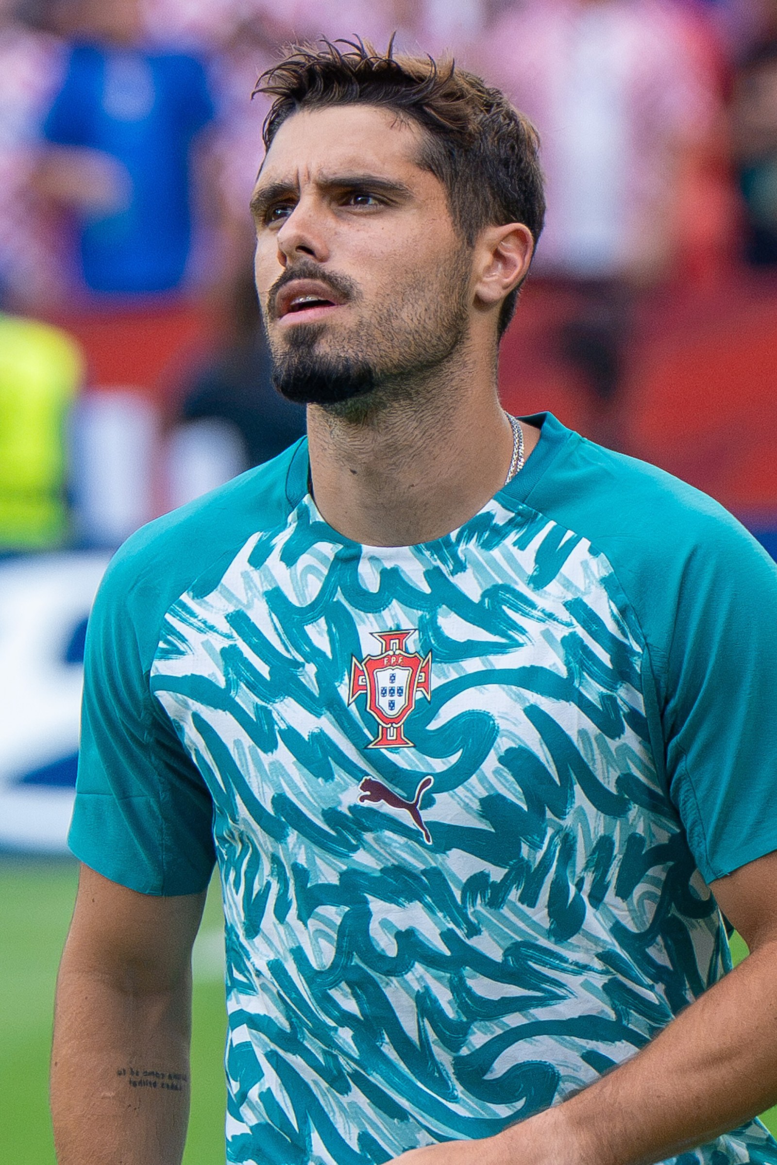 Pedro Neto, whose two goals won the game for Chelsea at Everton, pictured playing for Portugal at the 2026 World Cup.