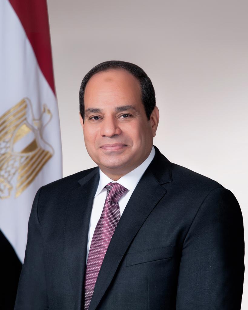 Abdel Fattah el-Sisi, Egypt's president, in his official portrait. Parliament authorised him on Monday to take all necessary measures to defend Saudi Arabia if Riyadh asks.