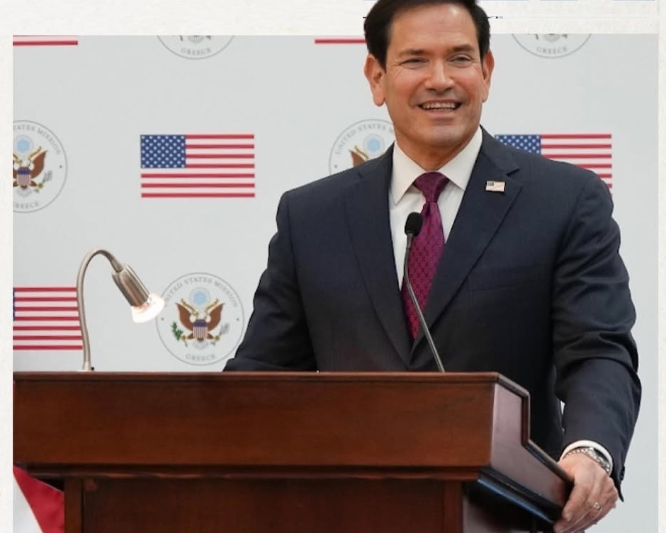 Secretary of State Marco Rubio at a podium in an official photograph released by the State Department on October 28. Rubio hosts the Atlanta gathering, and his Pax Silica initiative, aimed at countries worried about China's grip on rare earths, sits near the top of the American agenda. File photo.