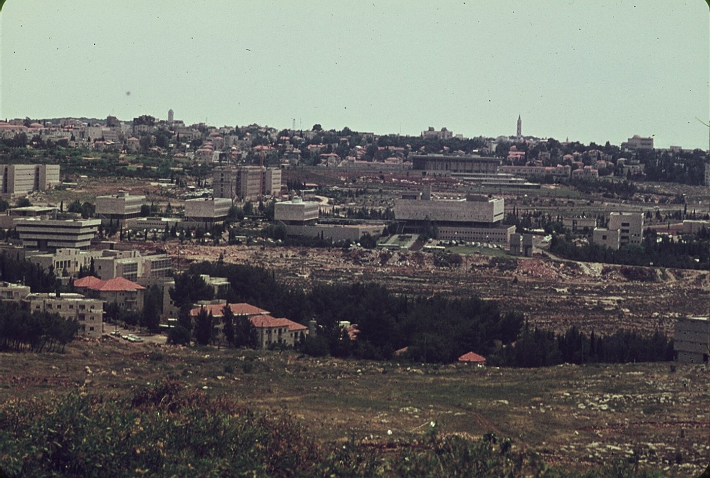 Jerusalem, looking towards the Knesset, Israel's parliament. Israelis vote on October 27 in the first election since the October 7 attacks. File photo.