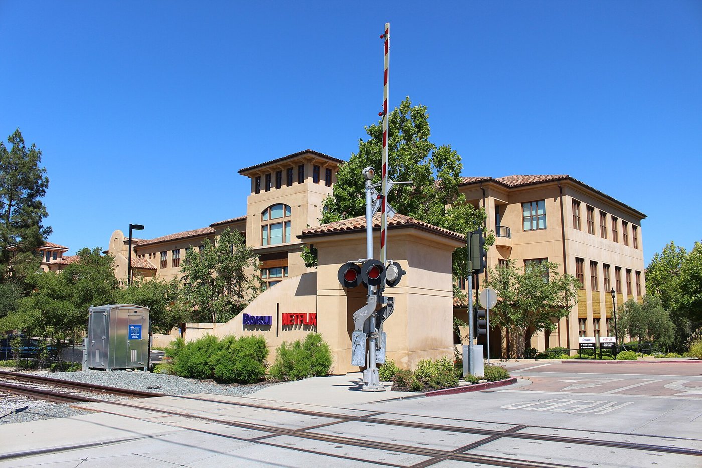 Netflix headquarters at 100 Winchester Circle in Los Gatos, California. The company reported third quarter results on Tuesday. File photo.