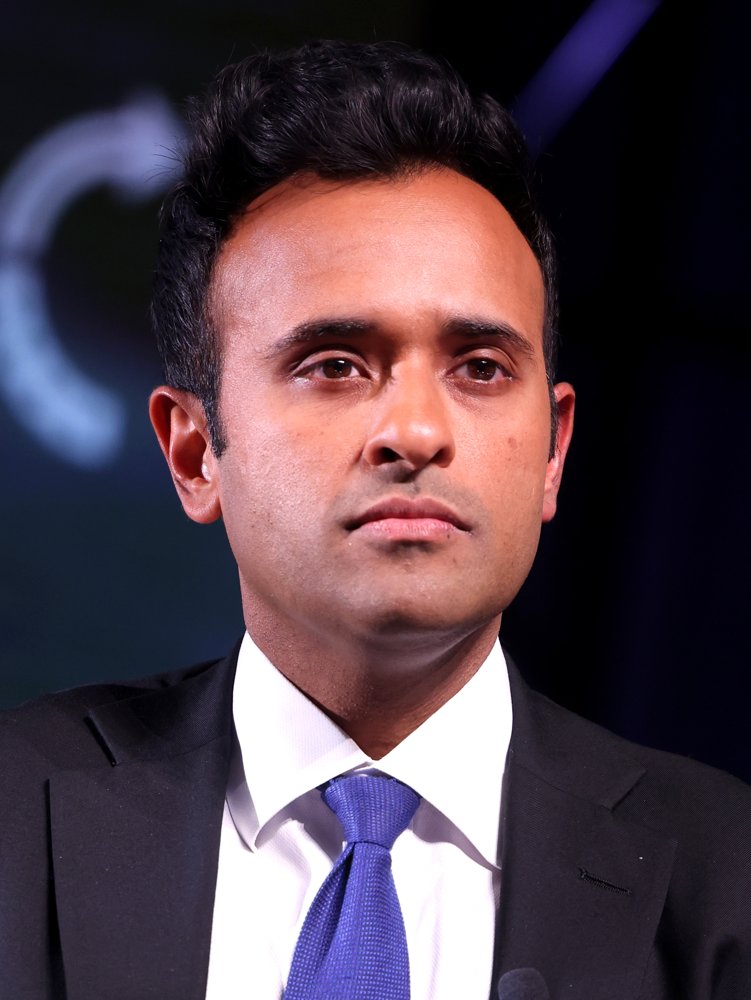Vivek Ramaswamy, the Republican nominee for governor of Ohio, whose campaign confirmed on Tuesday that it produced the ad featuring his opponent's estranged mother and will spend $4 million promoting it. File photo.