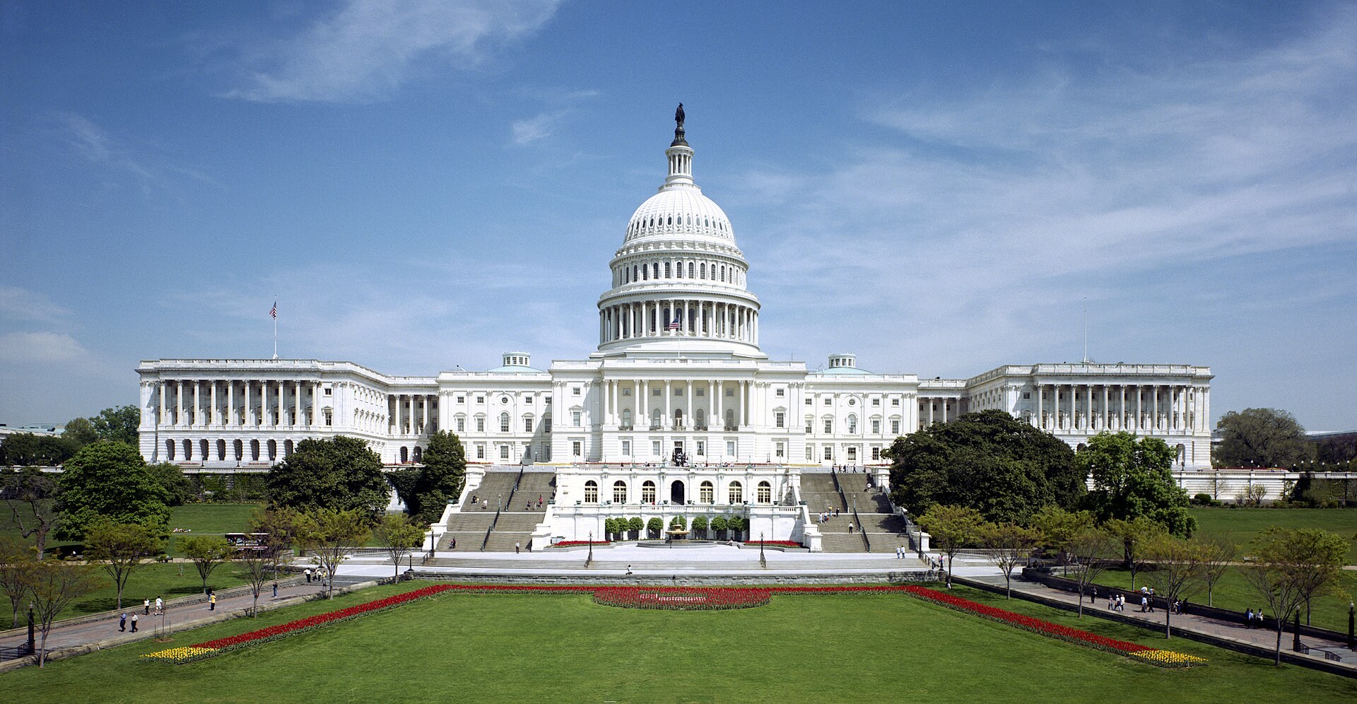 The US Capitol.