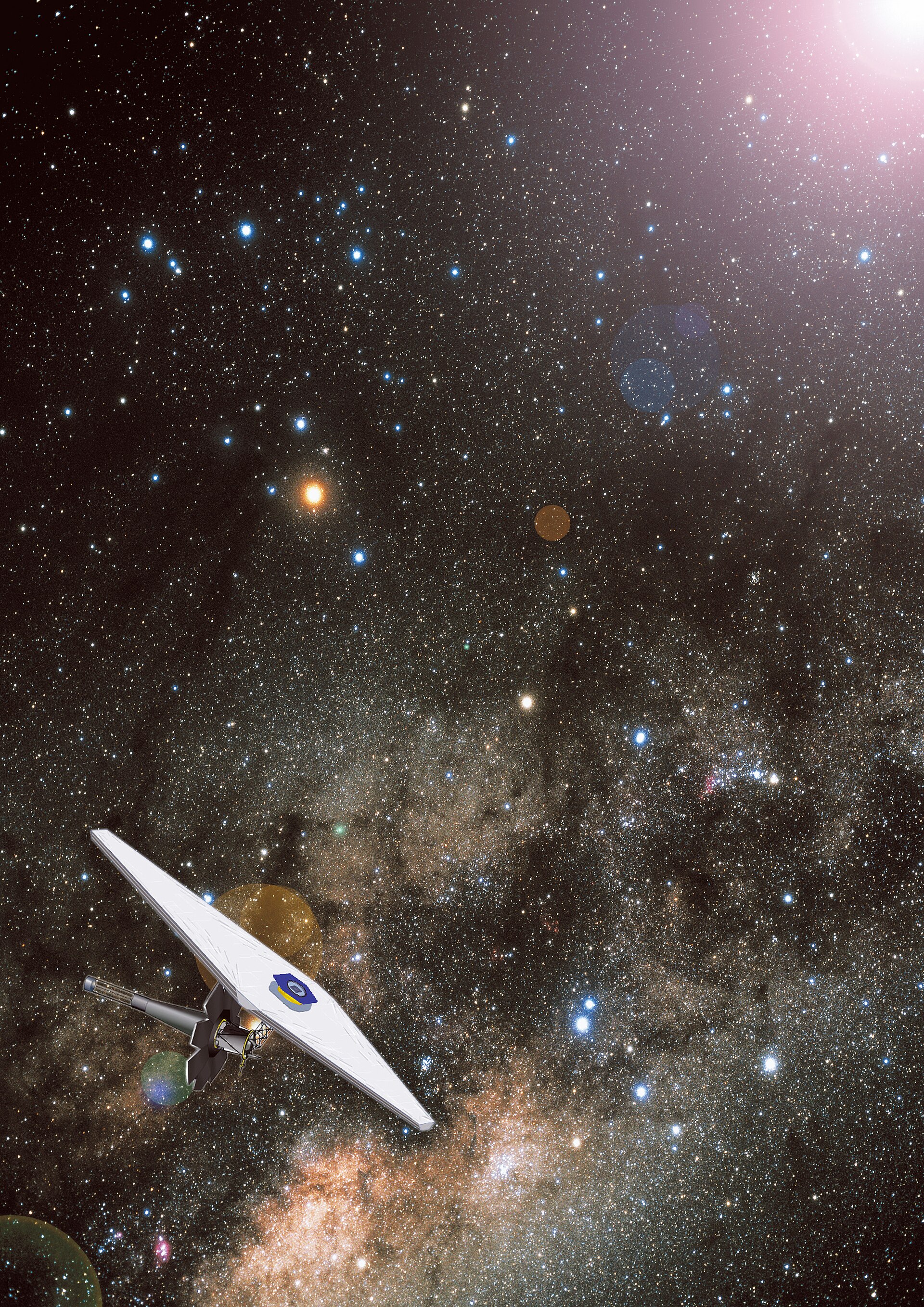 Mirror segments of the James Webb Space Telescope, whose data produced the measurement, at a NASA facility.